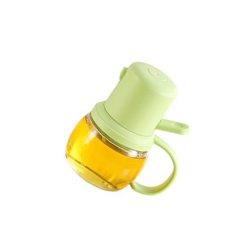 Chenxi Studio Mehrzweck-Speiseöl-Sprühflasche für Rezepte, funktioniert mit Essigsauce, tropffreie Silikondüse, solides Öl für Essig und Saucen von Chenxi Studio
