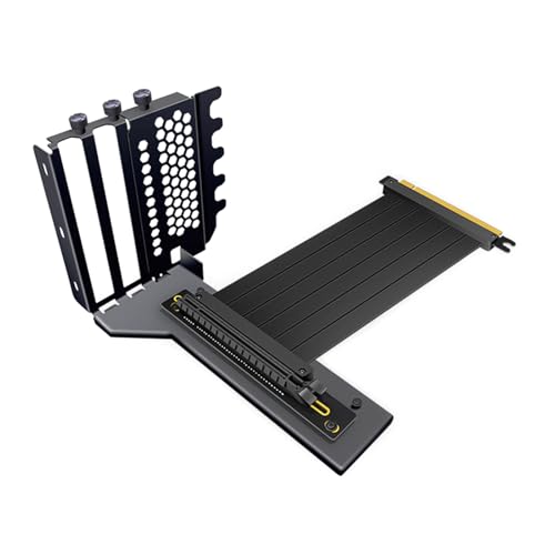 Chenxi Studio PCIE3.0 Slot Bracket Vertical Graphics Card Holder Adjustable PCIE3.0 X16 Extension Cable Option Enhances Gaming Setups Chenxi Studio PCIE3.0 Slot Bracket Vertical Graphics Card Holder Adjustable PCIE3.0 X16 Extension Cable Option Enhances Gaming Setups von Chenxi Studio