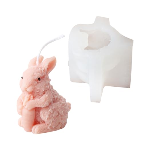 Flexibles Mehrzweck-Silikon mit 3D-Karotten-Kaninchen-Designs, Dekoration für Bastelprojekte zu Hause von Chenxi Studio