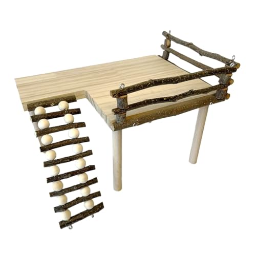 Kletterleiter Treppe Hamster Spielplätze Aktivität Kletterplattform Spielzeug für Zuckergleiter und andere kleine Nagetiere Kleine Nagetiere Übungsspielzeug Kletterleiter Treppe Hamster Spielplätze Aktivität Kletterplattform Spielzeug für Zuckergleiter und andere kleine Nagetiere Kleine Nagetiere Übungsspielzeug von Chenxi Studio