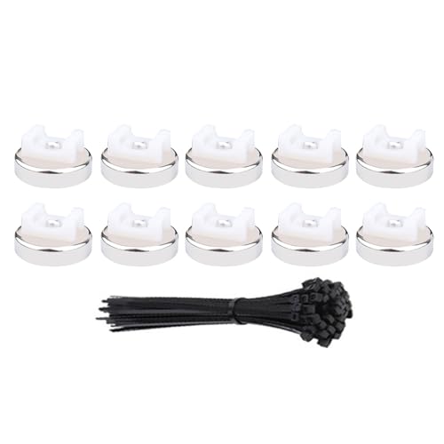 Praktische Kabel-Organizer-Clips mit stabilen Nylonbändern für sicheres Kabelmanagement, Zuhause, Büro, Auto, Kabel-Clip, 20 Stück Praktische Kabel-Organizer-Clips mit stabilen Nylonbändern für sicheres Kabelmanagement, Zuhause, Büro, Auto, Kabel-Clip, 20 Stück von Chenxi Studio