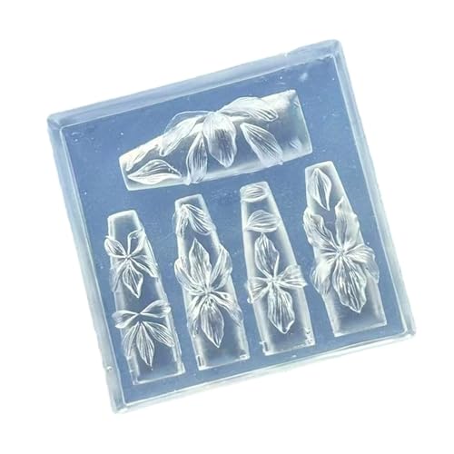 Professionelle Nagel-Silikonstempel mit realistischer Blumenspitze, Mehrzweck-Bastelwerkzeug für Schönheitsprojekte, Frühlingsnagelkunst, Silikonblume von Chenxi Studio