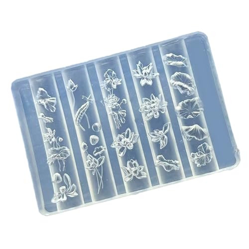 Professionelle Nagel-Silikonstempel mit realistischer Blumenspitze, Mehrzweck-Bastelwerkzeug für Schönheitsprojekte, Frühlingsnagelkunst, Silikonblume Professionelle Nagel-Silikonstempel mit realistischer Blumenspitze, Mehrzweck-Bastelwerkzeug für Schönheitsprojekte, Frühlingsnagelkunst, Silikonblume von Chenxi Studio