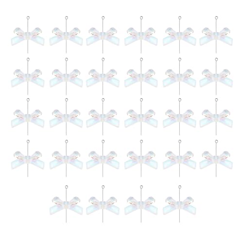 Set mit 28 Mehrzweck-Acrylperlen, Schleife, Schmuckherstellung, Perlen für innovative Schmuckkreation und Heimdekorationen, handgefertigtes Zubehör Set mit 28 Mehrzweck-Acrylperlen, Schleife, Schmuckherstellung, Perlen für innovative Schmuckkreation und Heimdekorationen, handgefertigtes Zubehör von Chenxi Studio