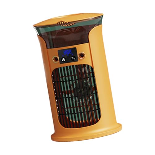 Tragbarer USB-Klimaanlagen-Ventilator mit 3 Geschwindigkeiten und LED-Licht in 7 Farben für eigene Kühlung auf kleinem Raum, Büroventilator von Chenxi Studio