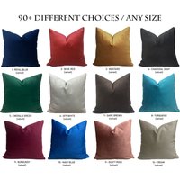 100+ Jede Größe Samt Kissenbezug/Chenille Dekokissen/Leinen Couch Und Sofakissen/Wohnzimmer Kissen/Luxuriöse Weiche Schlafzimmer Kissenbezüge von ChepsykDesign