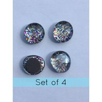 Regenbogen Glanz Magnete - Rainbow-Glitter-Magnete Glitzer Zubehör Regenbogen-Bürobedarf Locker Bürobedarf von CherishedCottage