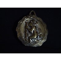 st. Christopher Messing. Pendent Medallion Medaille Heiliger Charm P 578 von CherishedDevotions