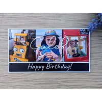 Personalisierte Foto Magnete, Namensgeschenk, Sentimentales Geschenk Für Beste Freundin, Jahrestag Ehemann, Personalisiertes Geburtstagsgeschenk Papa von CherishedMoments20