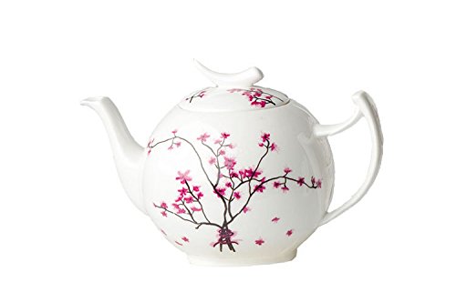 TeaLogic Bone China Teekanne "Cherry Blossom" 1 Liter von TeaLogic - White Cherry