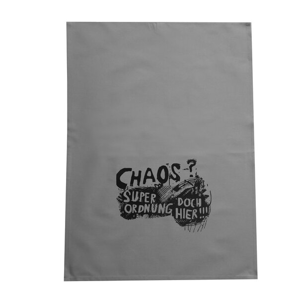 Cherry Bomb Geschirrtuch Bio Baumwolle, fair hergestellt, Chaos, mit Handsiebdruck Cherry Bomb Geschirrtuch Bio Baumwolle, fair hergestellt, Chaos, mit Handsiebdruck von Cherry Bomb