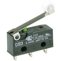 ZF DB3C-A1RC Mikroschalter DB3C-A1RC 250 V/AC 0.1A 1 x Ein/(Ein) tastend 1St. von ZF