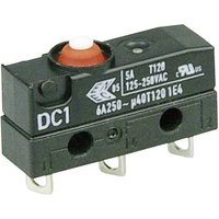 ZF DC1C-A1AA Mikroschalter DC1C-A1AA 250 V/AC 6A 1 x Ein/(Ein) IP67 tastend 1St. von ZF