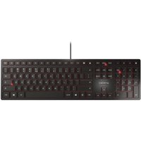 CHERRY KC 6000 SLIM kabelgebundene Tastatur (USB, schwarz) von Cherry