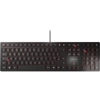 CHERRY KC6000 Slim USB Tastatur Englisch, QWERTY Schwarz von Cherry