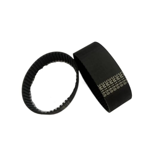 Cherrynight XLJP 2 Stück HTD3M Zahnriemen for Schneefräse HTD126-3M HTD159-3M Zahnriemen HTD 3M 126 mm 159 mm (Size : 2pcs, Color : HTD3M-159-20) von Cherrynight