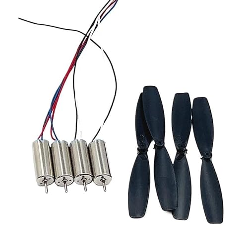 Cherrynight XLJP 4 Teile/Satz 7mm * 16mm CW + CCW Kernlosen Motor + Propeller DC 3V 3,7 V 55000RPM Utral-High Speed RC Drone Quadcopter Flugzeug Propeller Motor Cherrynight XLJP 4 Teile/Satz 7mm * 16mm CW + CCW Kernlosen Motor + Propeller DC 3V 3,7 V 55000RPM Utral-High Speed RC Drone Quadcopter Flugzeug Propeller Motor von Cherrynight
