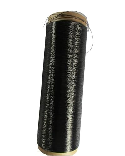 XLJP 1k Kohlefaser-Roving-Garn-Filament, leitfähiges Heizfilament, 3800 MPa, 1 m/20 m/50 m/100 m (Color : 1k 100m) von Cherrynight