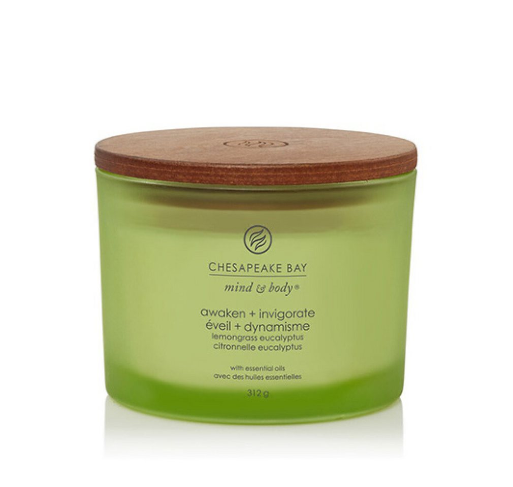 Chesapeake Bay Duftkerze Awaken + Invigorate Duftkerze mit 3 Dochten 312 g Chesapeake Bay Duftkerze Awaken + Invigorate Duftkerze mit 3 Dochten 312 g von Chesapeake Bay