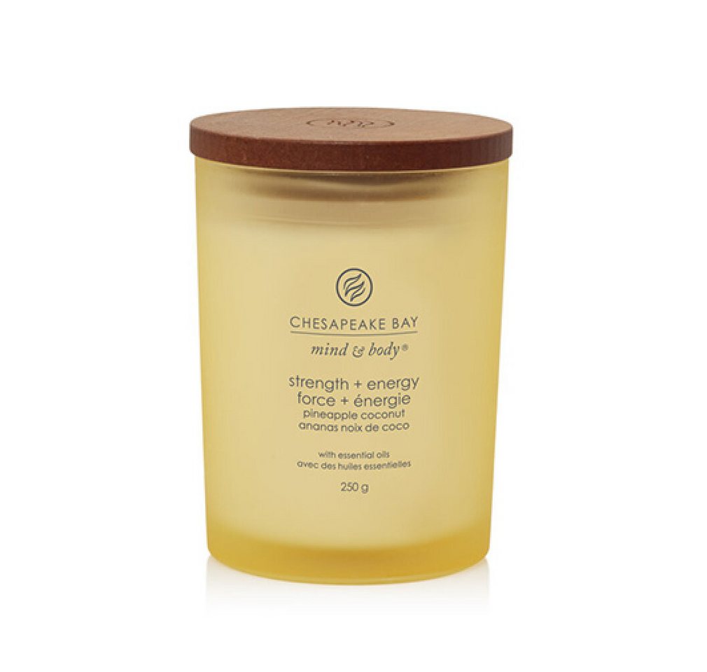 Chesapeake Bay Duftkerze Strength + Energy Duftkerze 250 g Chesapeake Bay Duftkerze Strength + Energy Duftkerze 250 g von Chesapeake Bay