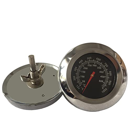 Chesoon Kitchen Cooking Thermometer Messungen von 50 bis 500 ℃ oder 100 bis 1000 ℉ mit großem Zifferblatt geeignet für Brottoaster Räuchergrill von Chesoon