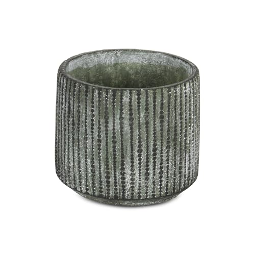 Cheung's Home Decorative Modern Arianthe Orb Patterned Cement Pot - Large Cheung's Home Decorative Modern Arianthe Orb Patterned Cement Pot - Large von Cheung's