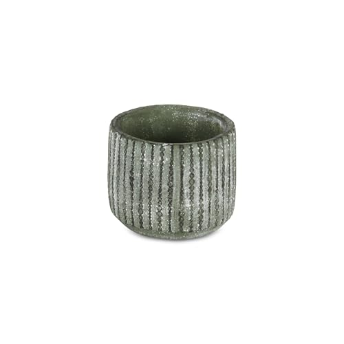 Cheung's Home Decorative Modern Arianthe Orb Patterned Cement Pot - Small Cheung's Home Decorative Modern Arianthe Orb Patterned Cement Pot - Small von Cheung's