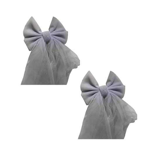 2pcs Farbspitze Bögen Vorhang Krawatten Elegante Bowknot Vorhang Holdbacks Fensterzubehör Für Jeden Raum Home Dekoration Bögen von Chevnzev
