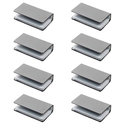 8pieces Magnetische Glas Türklemmen Auto Schließung Von Streikplatten Ohne Bohrungen Für Schränke Aus Bücherregalen Glasschrankklemmen Erforderlich 8pieces Magnetische Glas Türklemmen Auto Schließung Von Streikplatten Ohne Bohrungen Für Schränke Aus Bücherregalen Glasschrankklemmen Erforderlich von Chevnzev