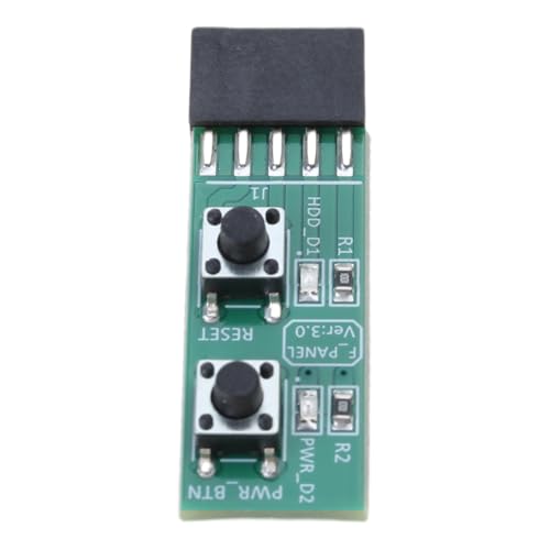 Chevnzev 2x5 Pin ResetPower Switches Board Adapter Für Computerverbindung Und Adapter von Chevnzev