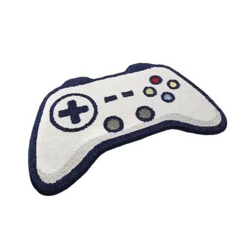 Chevnzev Fun Gamepad Bad Matte Plüsch Nonslip Waschmaschine Für Kinder Badezimmer Dekore Cool Game Controller Videospielbad Teppich Teppiche Für Badezimmer von Chevnzev