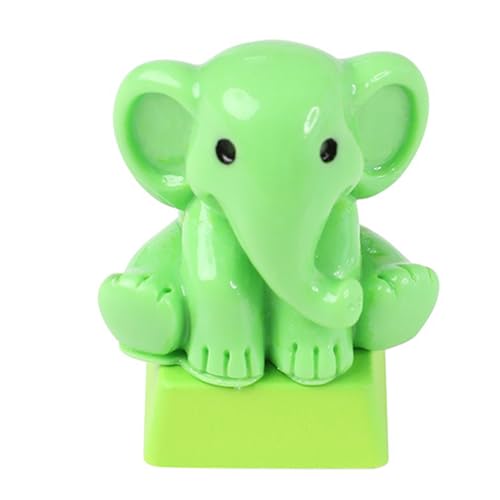 Chevnzev Handgefertigter Cartoon Elephant Keycap Harz Für Mechanische Tastaturersatzmechanische Tastaturschlüsselca von Chevnzev