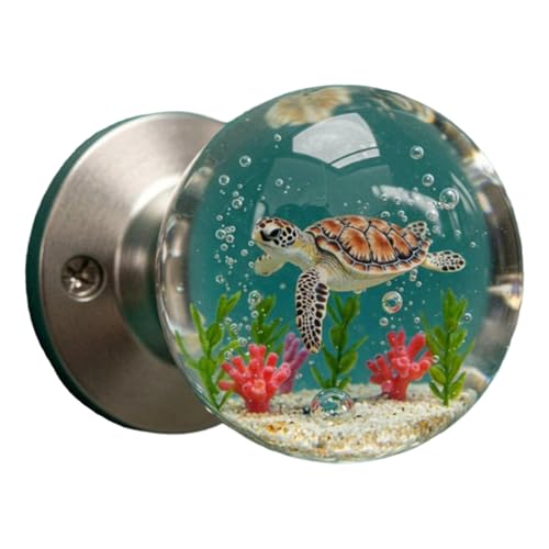 Chevnzev Klarer Harz Türknopf Blumenkristalle Designs Künstlerschlafzimmer Hardware Dekorative Natur Inspire Crystals von Chevnzev