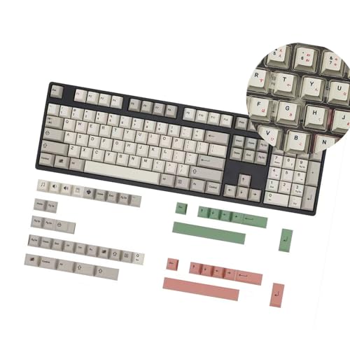 Chevnzev Klassische 149key Backlight Keycap Englisch/Koreanisch/Japaner/Russisch Für Mechanische Tastaturen Mit Weder Resistenten Mechanischen Tastaturschlüsselkappen von Chevnzev