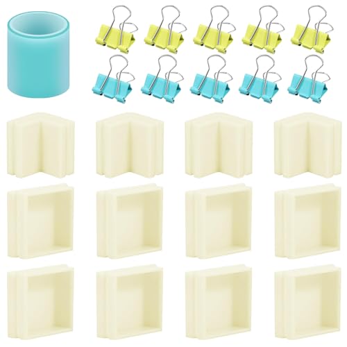 Chevnzev Mehrzweckharzen Gastungen Schimmelgehäuse Anpassbare Größenrahmen Für Seife Und Kerzen Machen Kits Mit Bindemittel Einfach. Chevnzev Mehrzweckharzen Gastungen Schimmelgehäuse Anpassbare Größenrahmen Für Seife Und Kerzen Machen Kits Mit Bindemittel Einfach. von Chevnzev