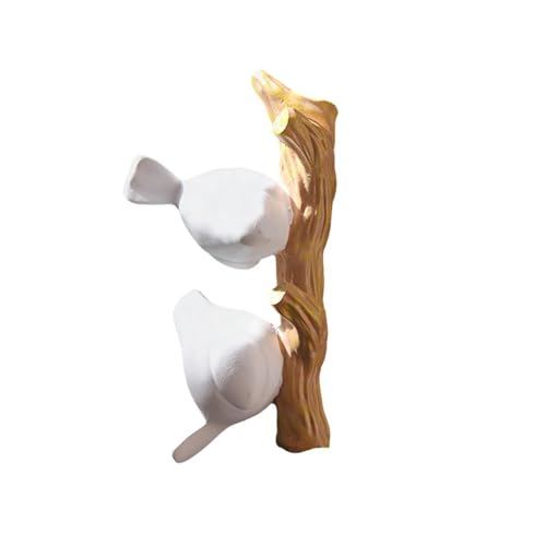 Chevnzev Wandmontierte Harz Vogelkleid Haken Dekorative Kleiderbügel Für Hängende Handtücher Und Kleidung Home Decoration Accessoires Home Dekoration Haken von Chevnzev