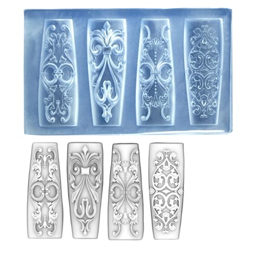 Flexible Silikonschnitzerblütennägel Kunstform Zum Erstellen Von Kompliziertem Blumenmuster In Crafting Nails Project Mode Nail Art Tool von Chevnzev