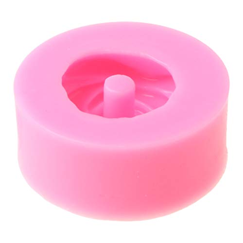 Glänzende Handgefertigte Epoxidharzform Rosenblüten Strohhalm Toper Guss Silikonform Harzform Silikonkit Bündel von Chevnzev