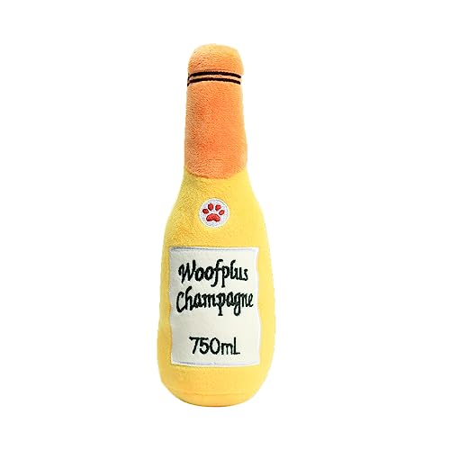 Hunde Haustierflasche Spielzeug Biss Resist Gefülltes Funaktiver Interaktiver Elastizität Kaut Für Outdoor Zahn Molar Werkzeug Quietschend Für Aggressive Kauen Nerfs Quietsch von Chevnzev