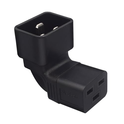 IEC C20 Männlicher Stecker Stromanschluss 3Pin IEC320 C20 Socket An IEC320 C19 Converter Computer Stromkabeladapter von Chevnzev