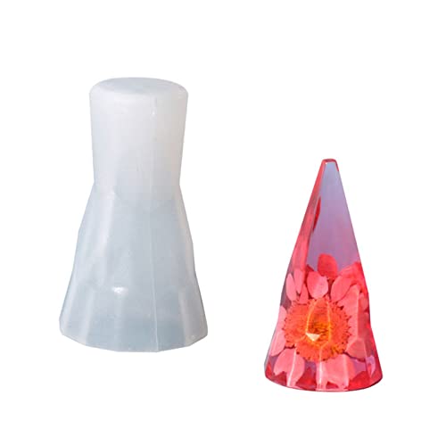 Kegelringe Harzform Pyramidenepoxidguss Für Standhalter Schmuck Ausstellungsständer Silikon Backformen/Formen Aschenbecher/Kerze Kegelringe Harzform Pyramidenepoxidguss Für Standhalter Schmuck Ausstellungsständer Silikon Backformen/Formen Aschenbecher/Kerze von Chevnzev