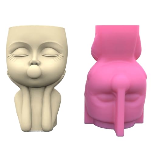 Lady Head Vase Form Epoxy Formen Kleine Blumentöpfe Silikonform Sukkulenten Aufbewahrung Form Office Dekorationen Schmuckwerkzeuge Herstellen Werkzeuge Lady Head Vase Form Epoxy Formen Kleine Blumentöpfe Silikonform Sukkulenten Aufbewahrung Form Office Dekorationen Schmuckwerkzeuge Herstellen Werkzeuge von Chevnzev