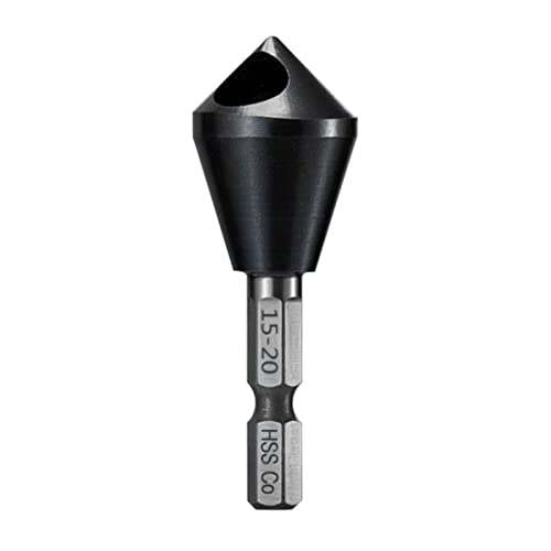M35 Cobalt HRC89 TiALN Countersink Drill Bit 1/4 Zoll Shank 90 Grad Abgrenzung Schamfertiger Lochtyp Cutter Werkzeug von Chevnzev