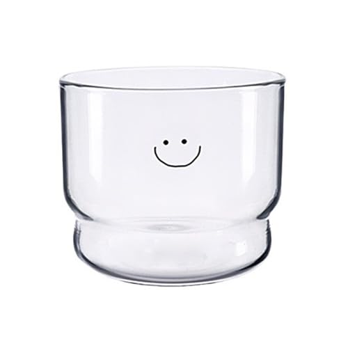 Mikrowelle Sichere Glasbecher Mit Hitzebeständigen Borosilikatmaterialien Und Schönen Lächelnden Designs Für Den Täglichen Gebrauch Hitzebeständige Glasbecher Mikrowelle Sichere Glasbecher Mit Hitzebeständigen Borosilikatmaterialien Und Schönen Lächelnden Designs Für Den Täglichen Gebrauch Hitzebeständige Glasbecher von Chevnzev