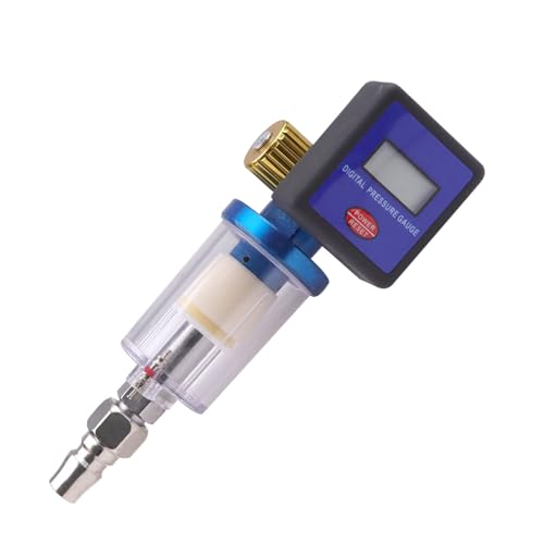 Multifunktionsluftregler Druckregelung Messgerät Mit Ölwasserabscheider Für Kompressorsysteme 1/4in Gewinde Digitaler Luftregler Multifunktionsluftregler Druckregelung Messgerät Mit Ölwasserabscheider Für Kompressorsysteme 1/4in Gewinde Digitaler Luftregler von Chevnzev