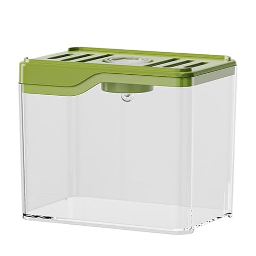 Chevnzev Quadratische Plastikfischtanks Quadratbeständiges Desktop Aquarium Zierfischdekoration Mit Geringer Wartung Aquarium Chevnzev Quadratische Plastikfischtanks Quadratbeständiges Desktop Aquarium Zierfischdekoration Mit Geringer Wartung Aquarium von Chevnzev