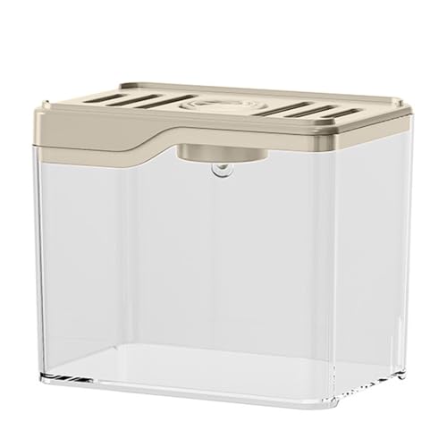 Quadratische Plastikfischtanks Quadratbeständiges Desktop Aquarium Zierfischdekoration Mit Geringer Wartung Aquarium von Chevnzev