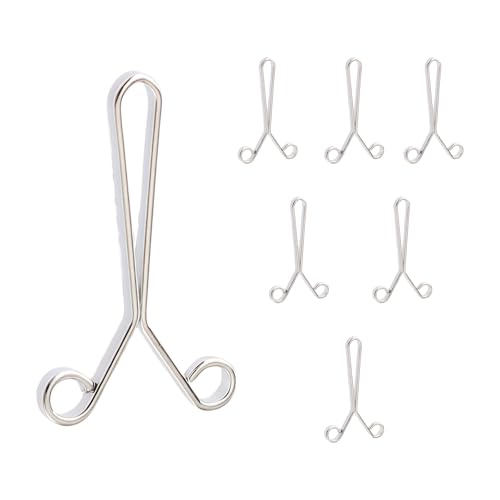 Robuste Aluminiumlegierungs Manschettenklammern Mit Gerollten Kanten Verstellbarer Schließschmuck Crafting Tool Compact Travel Clasp Compact Travel Claspe von Chevnzev