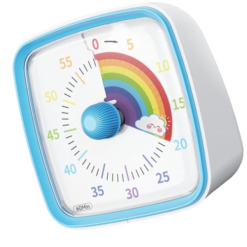 Ruhige Pomodoros Timer Mit Einstellbarem Alarm Visueller Bildung Für Die Studienübungsroutine Aktivität Regenbogen Zifferblätter Timer Ruhige Pomodoros Timer Mit Einstellbarem Alarm Visueller Bildung Für Die Studienübungsroutine Aktivität Regenbogen Zifferblätter Timer von Chevnzev