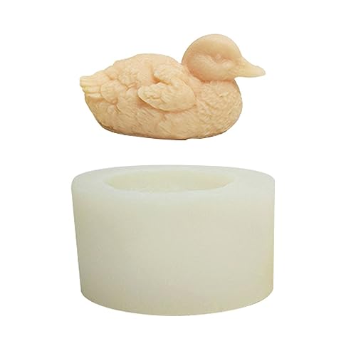 Schwimmen Entenform Silikonform Epoxidharz Schimmel Kerzenform Tisch Ornament Werkzeug Zum Herstellen Von Handwerksdienpflastern Handmaden Handwerkskuchen Dekorieren von Chevnzev